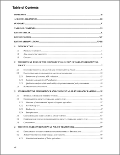 Organic farming thesis title