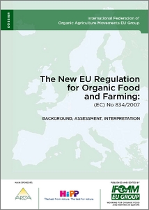 Cover of El nuevo reglamento de la UE para la agricultura y alimentación ecológica: (ec) nº 834/2007