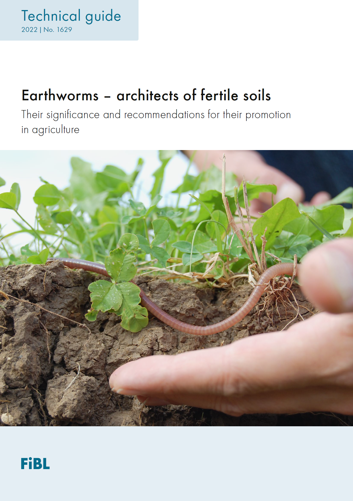 Regenwürmer: Architekten fruchtbarer Böden (FiBL Technical Guide)
