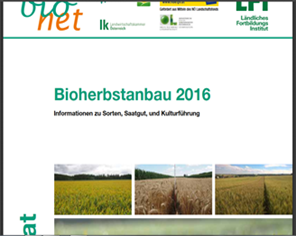 Bioloģiskā audzēšana 2016. gada rudenī - Šķirnes, sēklas un kultūraugu apsaimniekošana