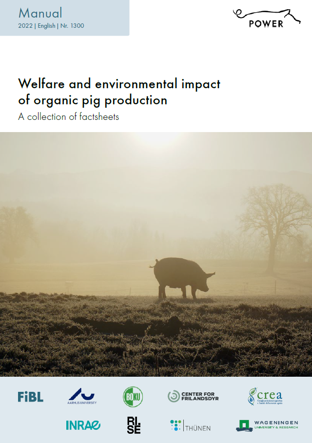 Mahepõllumajandusliku seakasvatuse heaolu ja keskkonnamõju (POWERi teabeleht)